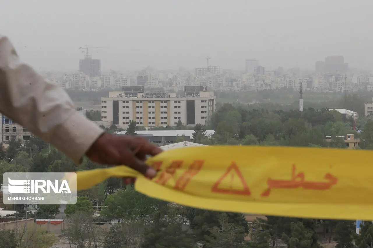سومین روز پیاپی هوای ناسالم در کلانشهر مشهد