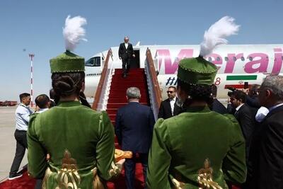 پزشکیان وارد بیشکک شد