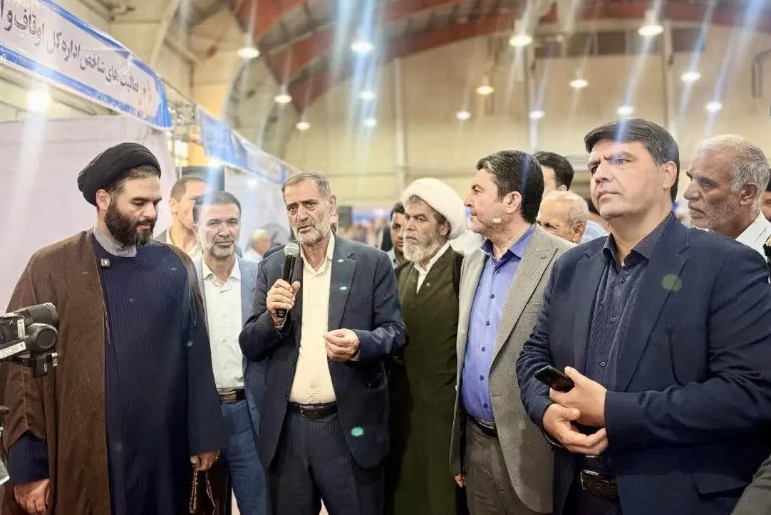 نمایشگاه دستاوردهای وقف در قزوین گشایش یافت