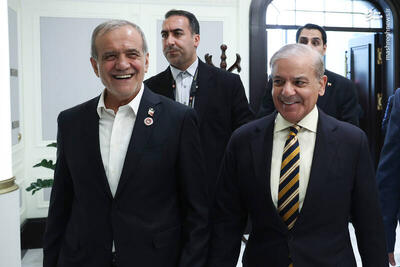  عکس/ دیدار شهباز شریف با رئیس جمهور کشورمان در قرقیزستان