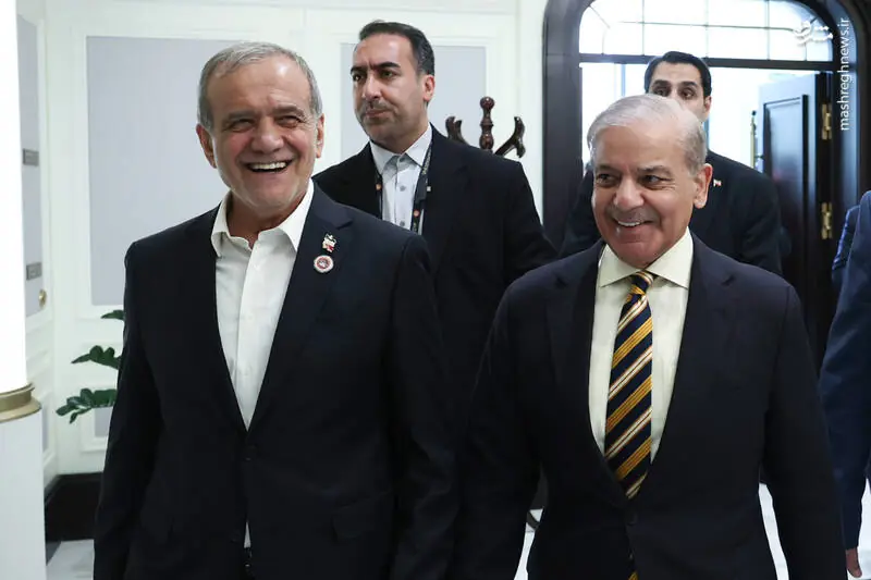  عکس/ دیدار شهباز شریف با رئیس جمهور کشورمان در قرقیزستان