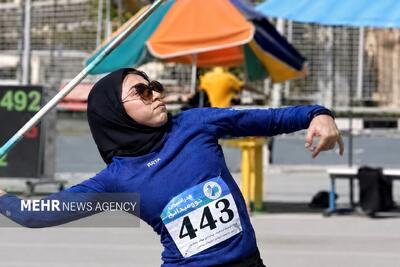  درخشش بانوی کهگیلویه و بویراحمدی در مسابقات دوومیدانی قهرمانی کشور