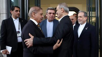 پزشکیان از نخستوزیر پاکستان قدردانی کرد