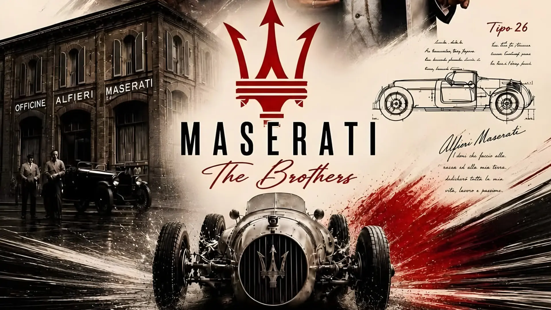 اولین تیزر فیلم برادران مازراتی / Maserati Brothers منتشر شد - پدال