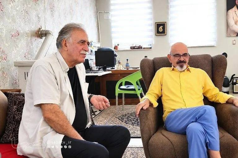 اسعدیان و داوودی به دیدن فخیم زاده رفتند | مجموعه رسانه ای صبا