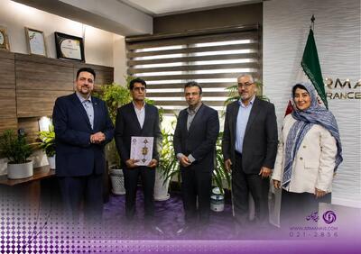 معارفه سرپرست جدید شعبه بندرعباس بیمه آرمان