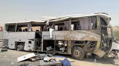 واژگونی اتوبوس در محور سبزوار- نیشابور با 51 مصدوم