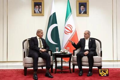 بیانیه دفتر نخست وزیری پاکستان از دیدار پزشکیان و شریف/ دعوت پزشکیان از شهباز شریف برای سفر به تهران