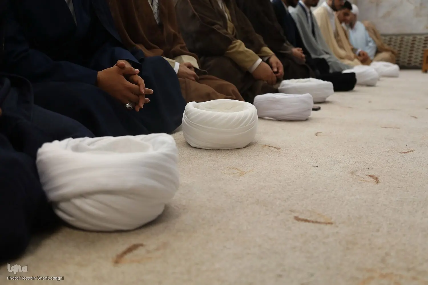 چند عکس از مراسم عمامه گذاری طلاب در قم