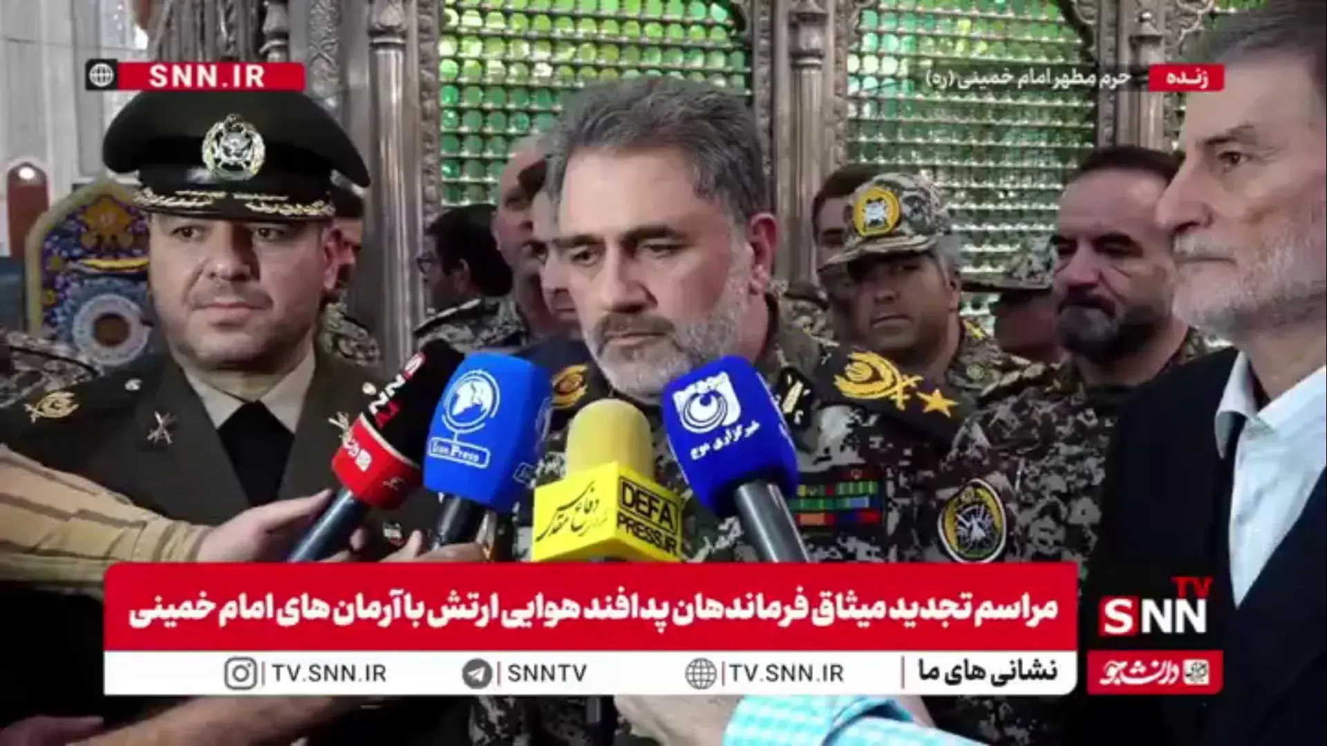  امیر الهامی: از تجهیزاتی که مبتنی بر دانش درونزا و هنر دانشمندان ایرانی است استفاده می‌کنیم / نیروهای مسلح تجهیزات خود را به روز کرده اند