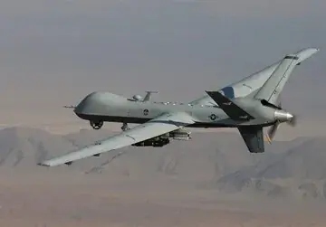 سپاه: پهپاد آمریکایی MQ-9 بر فراز تنگه هرمز سرنگون شد