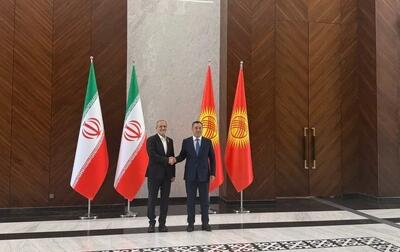  دیدار روسای‌جمهور ایران و قرقیزستان