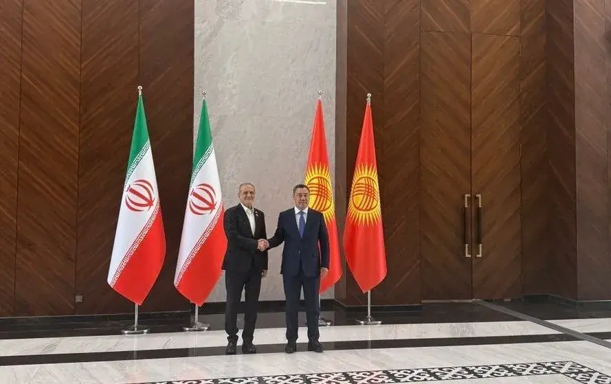  دیدار روسای‌جمهور ایران و قرقیزستان