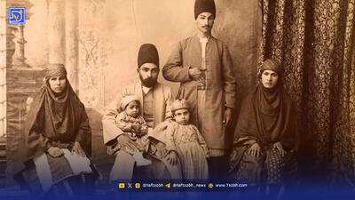  گذر زمان | کودکی داخل کالسکه به همراه خدمه اش در دوره قاجار