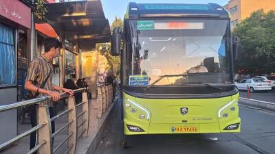 آغاز مسافرگیری اتوبوسهای برقی در مسیر BRT تبریز