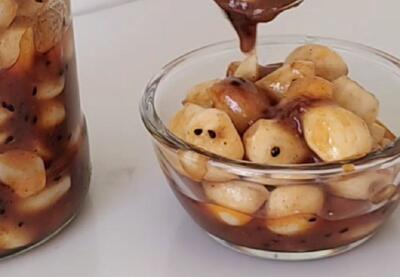  طرز تهیه ترشی سیر با رب گوجه؛ ترشی عربی خوشمزه و فوری