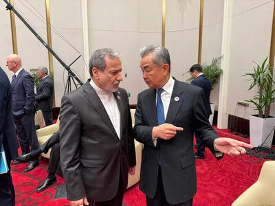  دیدار و گفت‌وگوی وزرای خارجه ایران و چین