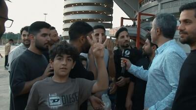  چالش جالب و کری خوانی با هواداران فولاد و استقلال