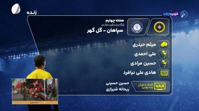 کارشناسی داوری بازی سپاهان 2-0 گل گهر