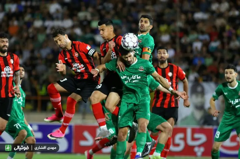  گزارش تصویری؛ اولین توقف تراکتور و رکوردی که از چنگ نکونام پرید