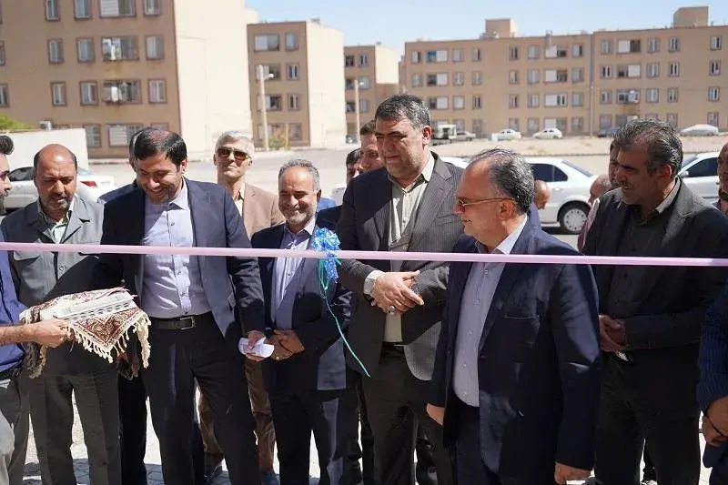 افتتاح پروژه ۳۲ واحدی نهضت ملی فجر سمنان با مشارکت بانک مسکن