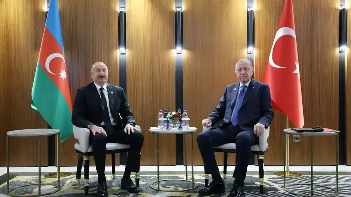 دیدار اردوغان و علیاف در حاشیه نشست سازمان همکاری شانگهای