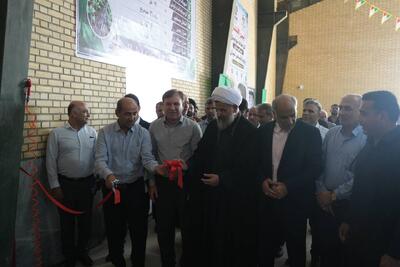  کارخانه تولید نوار آبیاری کشاورزی در دشتی به بهره‌برداری رسید