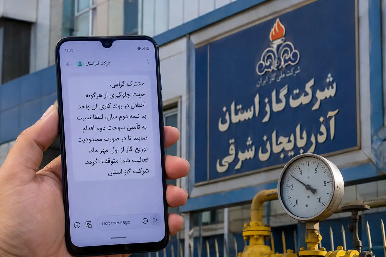  ماجرای پیامک ذخیره سوخت دوم برای اصناف در آذربایجان شرقی چه بود؟