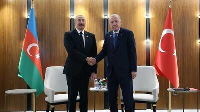 اردوغان در دیدار با علیاف؛ جمهوری آذربایجان و ترکیه را «دو دولت، یک ملت» خواند