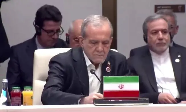  فیلم/ حضور پزشکیان در جلسه سران سازمان همکاری شانگهای