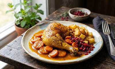 طرز تهیه مرغ مجلسی؛ راز یک مرغ نرم، آبدار و خوشطعم