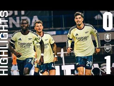 خلاصه بازی استون ویلا 0-1 آرسنال (لیگ برتر) - پارس فوتبال