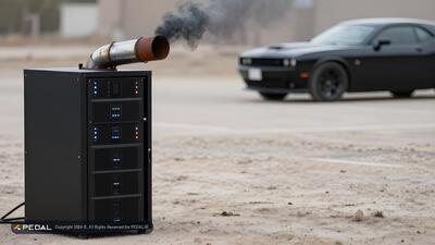 مقایسه آلایندگی دیتاسنترهای هوش مصنوعی با خودروهای بنزینی - پدال