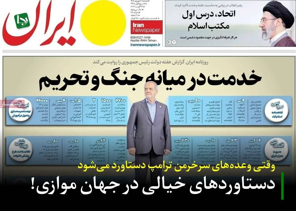 دستاوردهای خیالی در جهان موازی/ وقتی وعدههای سرخرمن ترامپدستاورد میشود