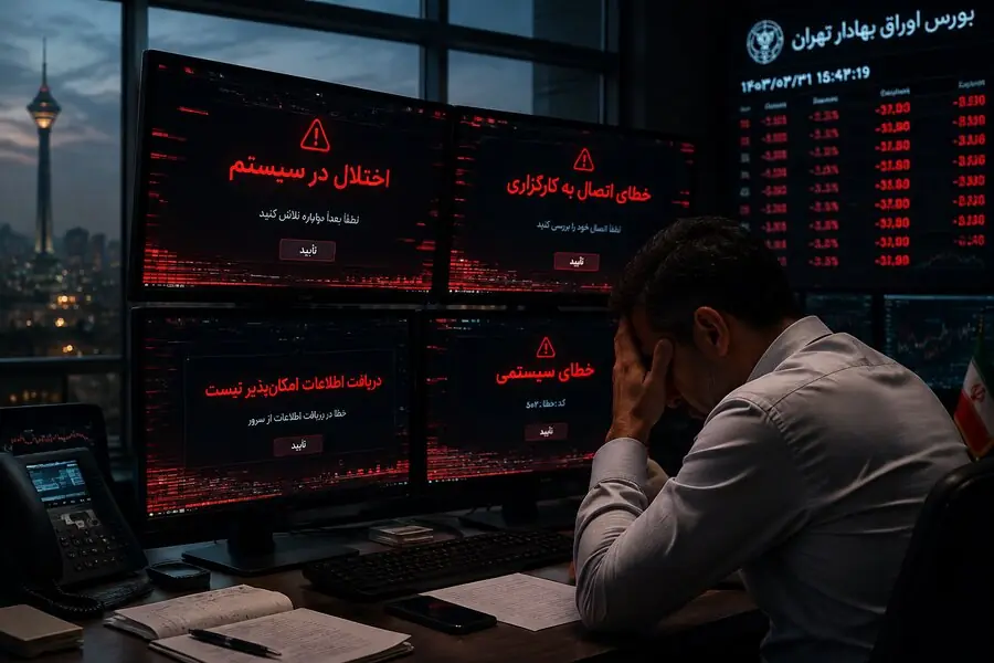 ضعف زیرساختهای معاملاتی و تکرار کابوس اختلال سیستمها