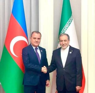  عراقچی با وزیر امور خارجه جمهوری آذربایجان دیدار کرد + عکس