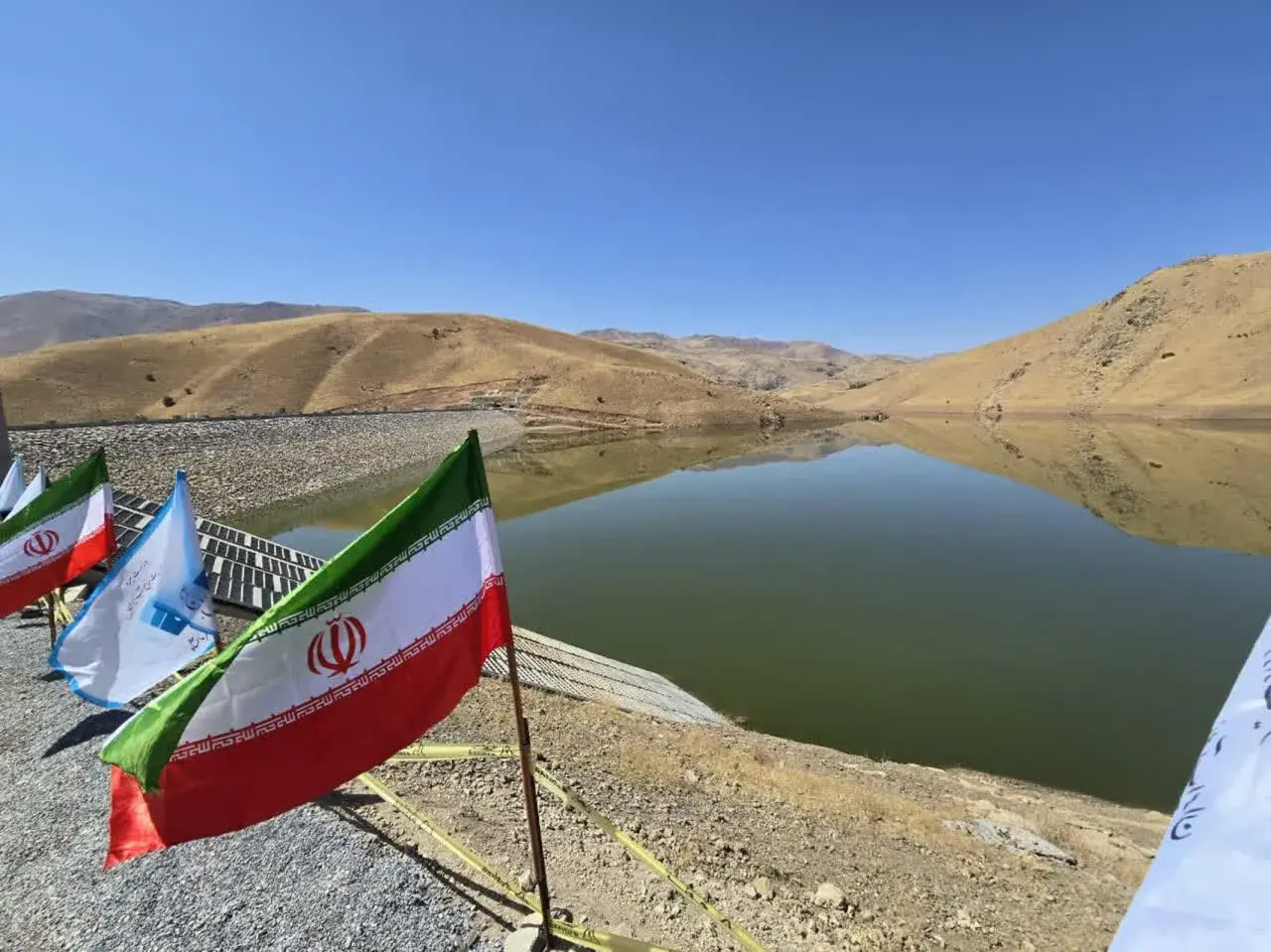 سد آناهیتا پس از ۱۶ سال آبگیری شد/ کنگاور در مسیر تأمین پایدار آب