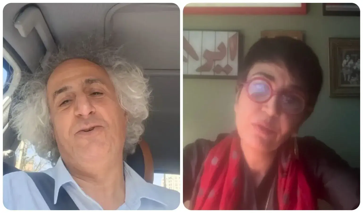  چرا محسن نامجو و همسرش در اینستاگرام گفت‌وگو کردند؟!