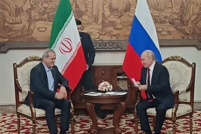 پزشکیان و پوتین در بیشکک دیدار کردند - تسنیم