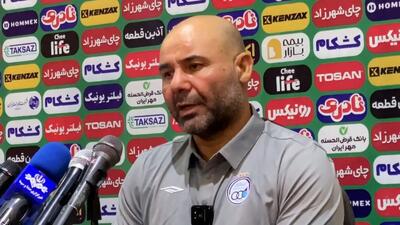  بختیاری زاده: کسانی که بازی را دیدند، از این بازی لذت بردند