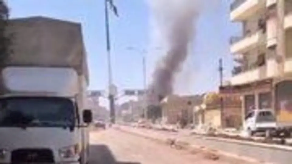 انفجار بزرگ در ادلب سوریه