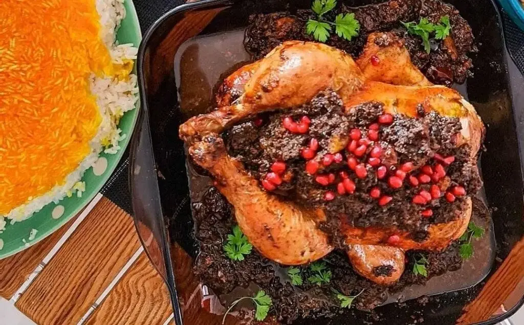 طرز تهیه مرغ لونگی گیلانی
