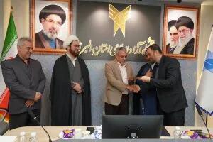معارفه مدیرکل حوزه ریاست و روابط عمومی دانشگاه آزاد اسلامی استان البرز و واحد کرج