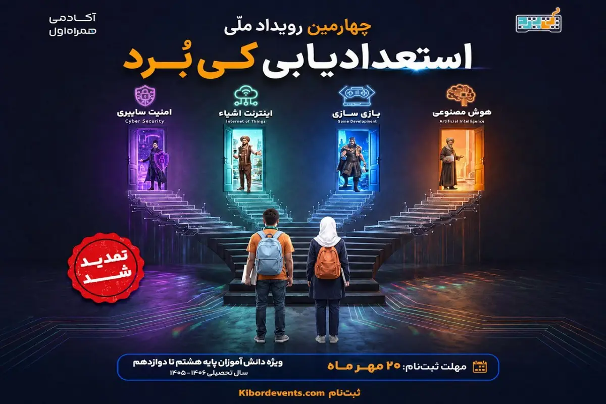 یک میلیارد تومان جایزه در چهارمین دوره «کیبُرد» برای نوجوانان