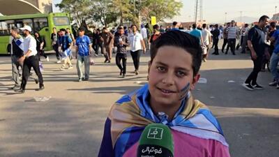  سفر 200 کیلومتری هوادار کم سن و سال استقلال برای دربی