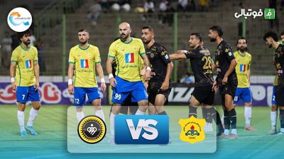 خلاصه بازی صنعت نفت آبادان 0-0 سپاهان