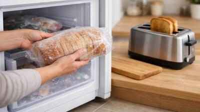  آیا نان فریز و تست‌شده واقعاً لاغر می‌کند؟ تکلیف انسولین چه می‌شود؟