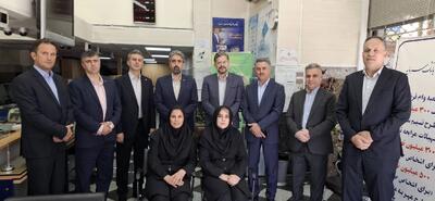  بازدید نایب‌رئیس هیأت‌مدیره و معاون شعب و توسعه بازار بانک سرمایه از شعب شهر ارومیه