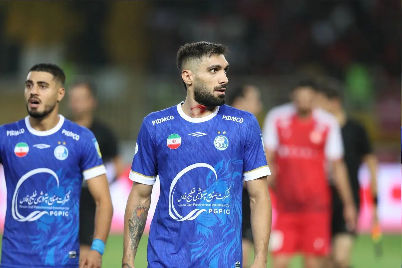 اعتراض استقلال به کنعانیزادگان؛ اقدام مدافع پرسپولیس غیر ورزشی بود!