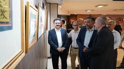  «ایران جان»؛ روایت هویت ایرانی در قاب خوشنویسی قزوین
